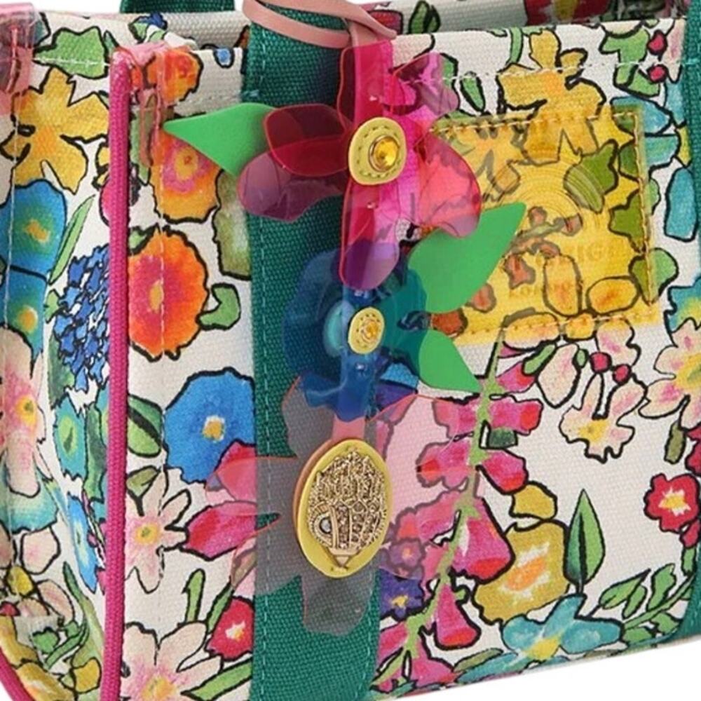 Kurt Geiger XS Southbank Floral Tote Bag NWT - Picture 2 of 5